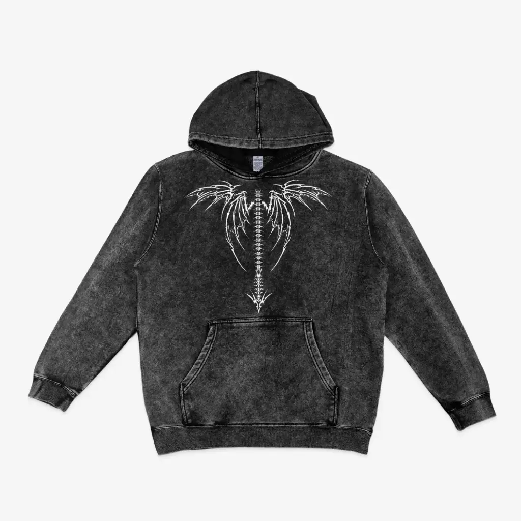SPINE ACID HOODIE (LUXLIFT)